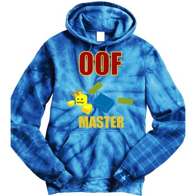 Oof Master Computer Video Game Funny Noob Gamer Great Gift Tie Dye Hoodie