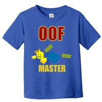 Oof Master Computer Video Game Funny Noob Gamer Great Gift Toddler T-Shirt