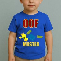 Oof Master Computer Video Game Funny Noob Gamer Great Gift Toddler T-Shirt