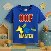 Oof Master Computer Video Game Funny Noob Gamer Great Gift Toddler T-Shirt
