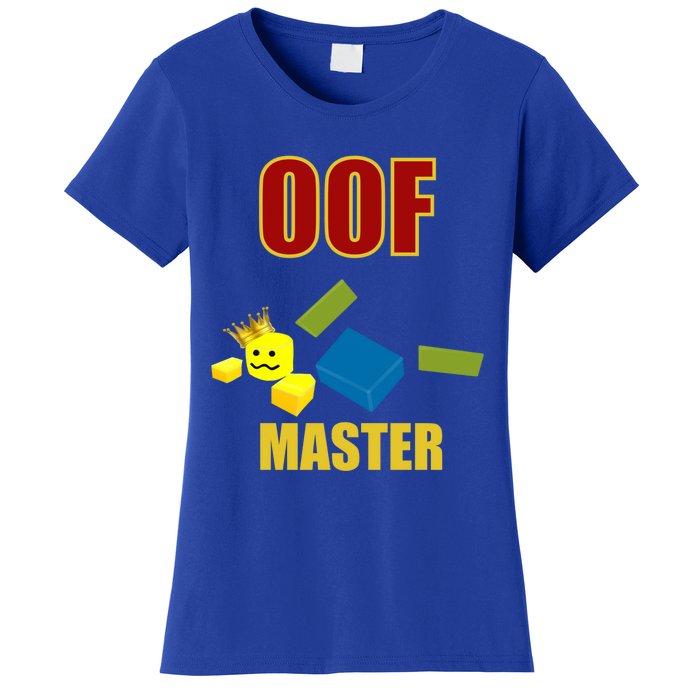 Oof Master Computer Video Game Funny Noob Gamer Great Gift Women's T-Shirt