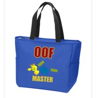 Oof Master Computer Video Game Funny Noob Gamer Great Gift Zip Tote Bag