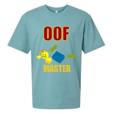 Oof Master Computer Video Game Funny Noob Gamer Great Gift Sueded Cloud Jersey T-Shirt