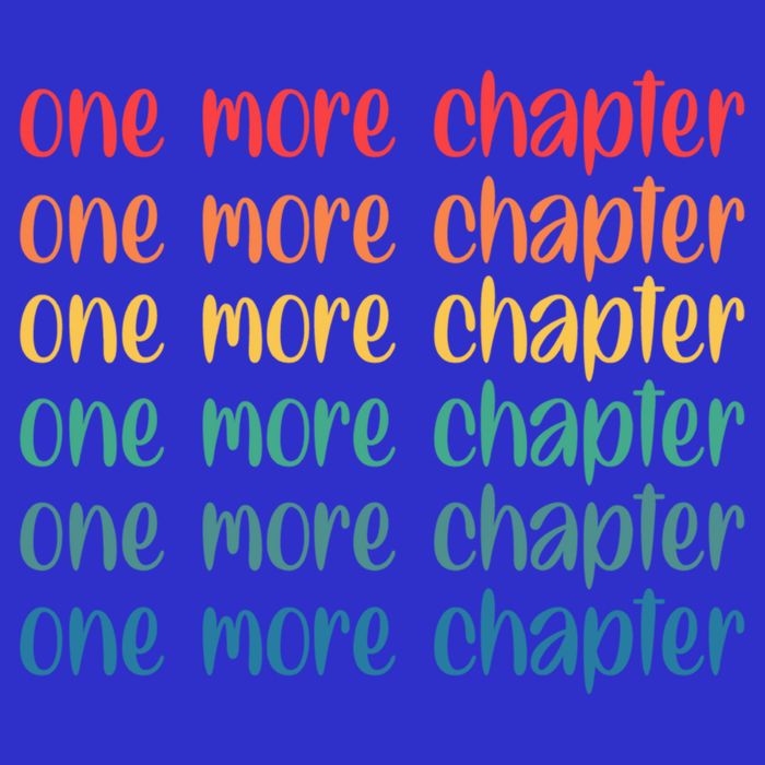 One More Chapter Funny Book Lover Bookworm Nerd Love Reading Funny Gift Tall T-Shirt