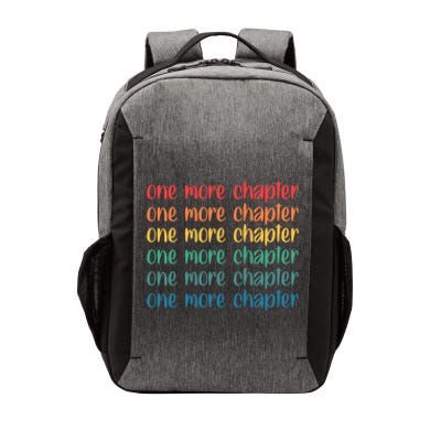 One More Chapter Funny Book Lover Bookworm Nerd Love Reading Funny Gift Vector Backpack