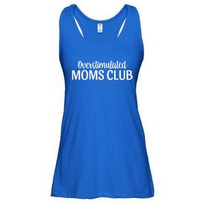 Overstimulated Moms Club Cute Funny Trendy Mom Sarcastic Funny Gift Ladies Essential Flowy Tank