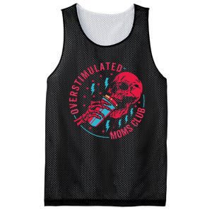 Overstimulated Moms Club Mesh Reversible Basketball Jersey Tank