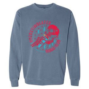 Overstimulated Moms Club Garment-Dyed Sweatshirt