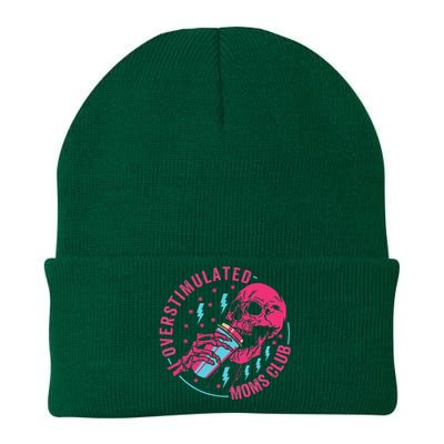 Overstimulated Moms Club Knit Cap Winter Beanie