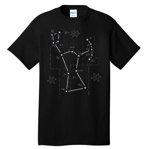 Orion Makeup Constellation Space Solar System Stars Astronomy Tall T-Shirt