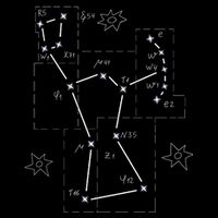 Orion Makeup Constellation Space Solar System Stars Astronomy 7-Panel Snapback Hat