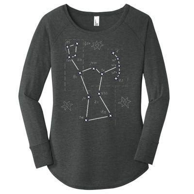 Orion Makeup Constellation Space Solar System Stars Astronomy Women's Perfect Tri Tunic Long Sleeve Shirt