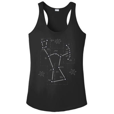 Orion Makeup Constellation Space Solar System Stars Astronomy Ladies PosiCharge Competitor Racerback Tank