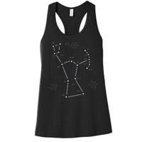 Orion Makeup Constellation Space Solar System Stars Astronomy Women's Racerback Tank