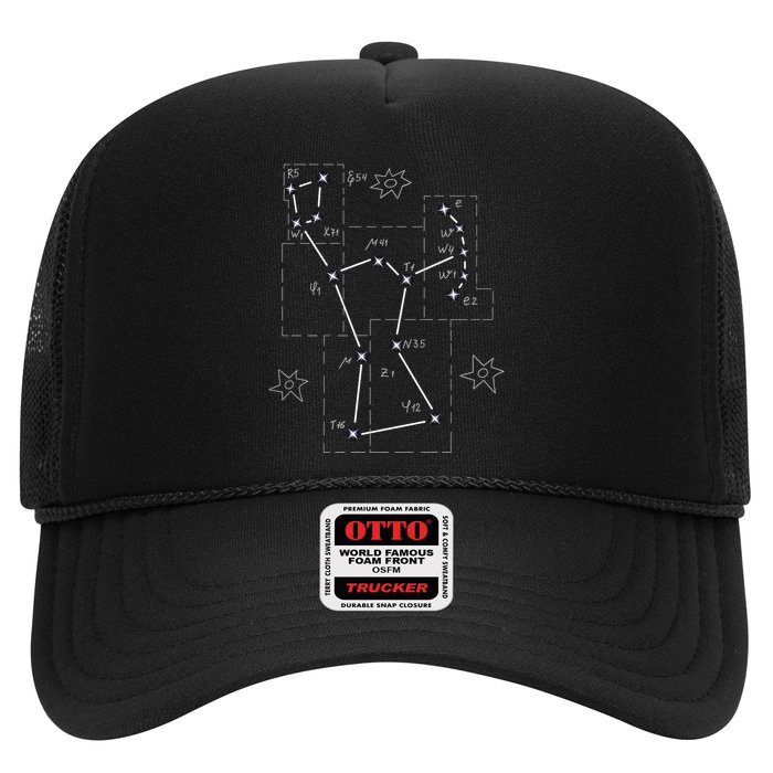 Orion Makeup Constellation Space Solar System Stars Astronomy Trucker Hat