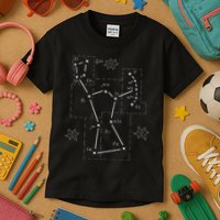 Orion Makeup Constellation Space Solar System Stars Astronomy Kids T-Shirt