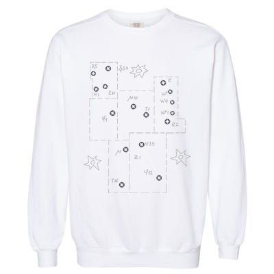 Orion Makeup Constellation Space Solar System Stars Astronomy Garment-Dyed Sweatshirt