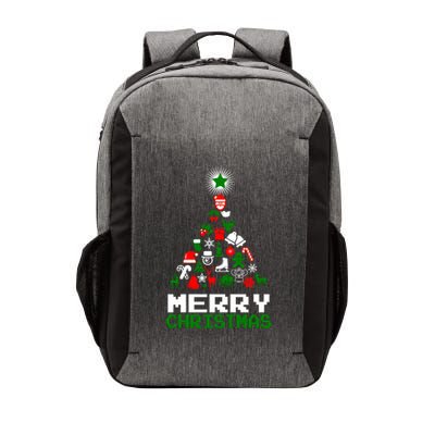 Ornament Merry Christmas Tree Vector Backpack