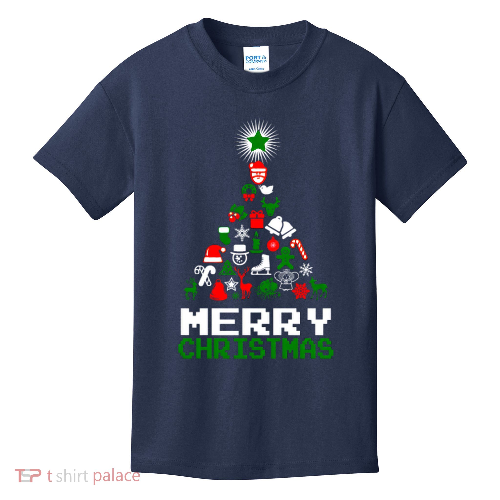Ornament Merry Christmas Tree Kids T-Shirt