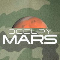 Occupy Mars Colonize Space Legacy Tie Dye Trucker Hat