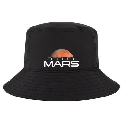 Occupy Mars Colonize Space Cool Comfort Performance Bucket Hat