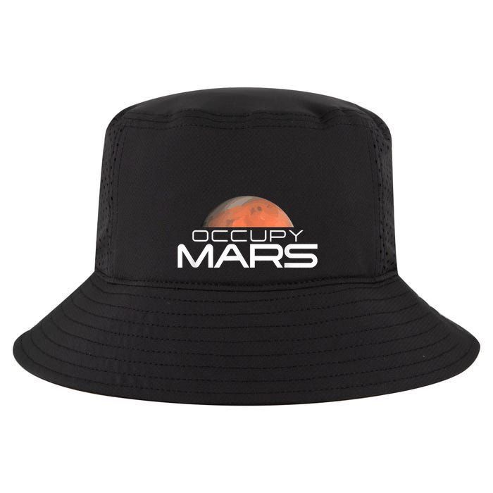 Occupy Mars Colonize Space Cool Comfort Performance Bucket Hat