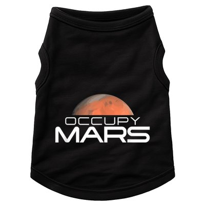 Occupy Mars Colonize Space Doggie Tank