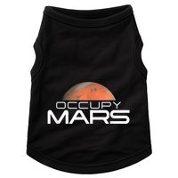 Occupy Mars Colonize Space Doggie Tank