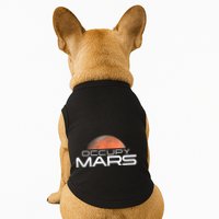 Occupy Mars Colonize Space Doggie Tank