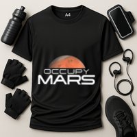 Occupy Mars Colonize Space Performance Shirt