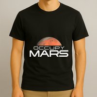 Occupy Mars Colonize Space T-Shirt
