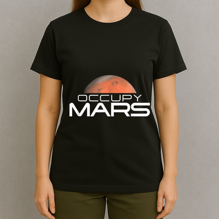 Occupy Mars Colonize Space T-Shirt