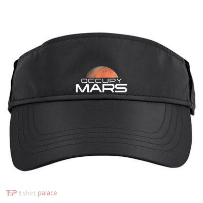 Occupy Mars Colonize Space Adult Drive Performance Visor