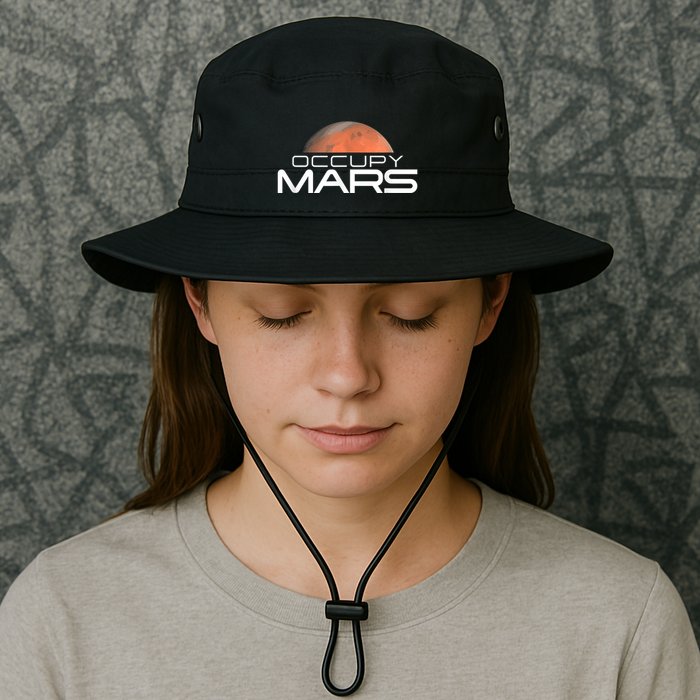 Occupy Mars Colonize Space Bucket Hat