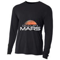 Occupy Mars Colonize Space Cooling Performance Long Sleeve Crew