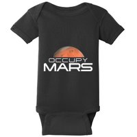 Occupy Mars Colonize Space Baby Bodysuit