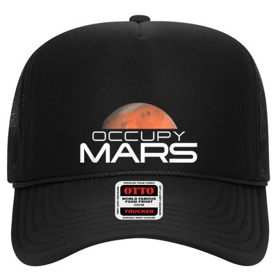Occupy Mars Colonize Space Trucker Hat