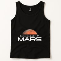Occupy Mars Colonize Space Tank Top