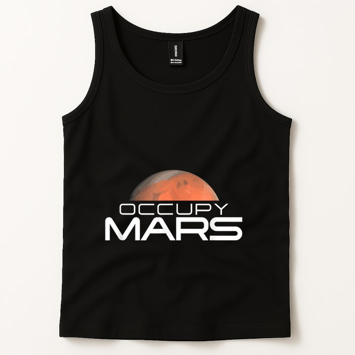 Occupy Mars Colonize Space Tank Top