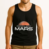 Occupy Mars Colonize Space Tank Top