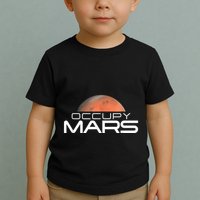 Occupy Mars Colonize Space Toddler T-Shirt