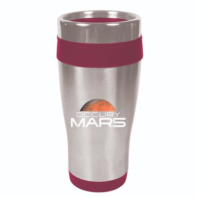 Occupy Mars Colonize Space 16oz Travel Tumbler