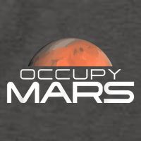 Occupy Mars Colonize Space Vector Backpack