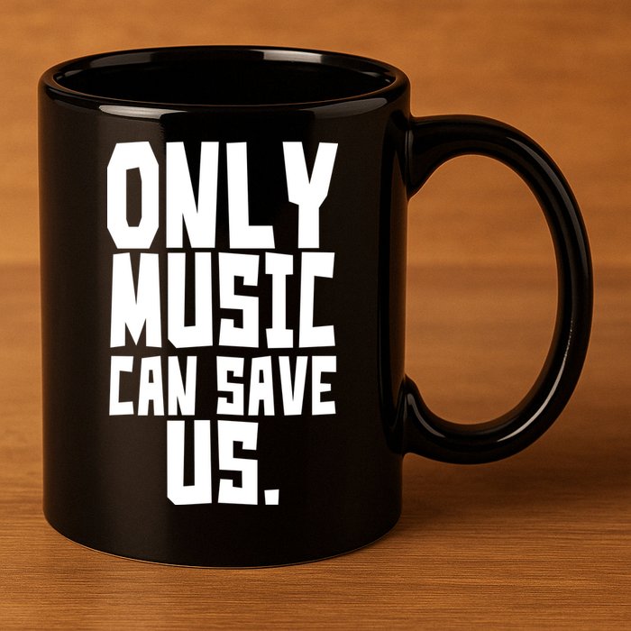 Only Music Can Save Us 11oz C Handle Ceramic Mug