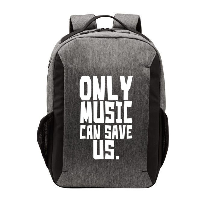 Only Music Can Save Us Vector Backpack