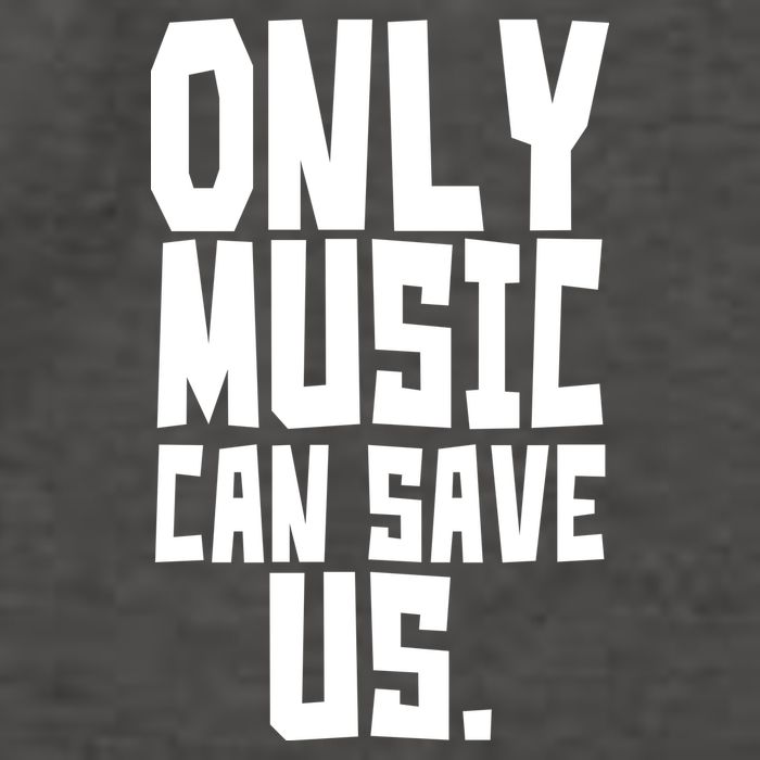 Only Music Can Save Us Vector Backpack