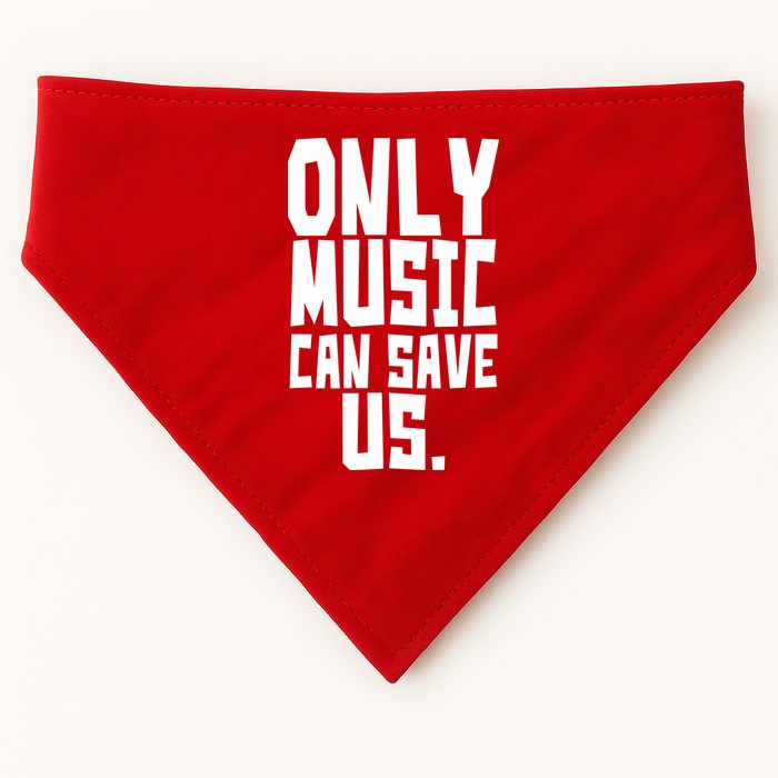 Only Music Can Save Us USA-Made Doggie Bandana