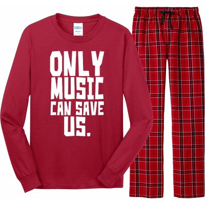 Only Music Can Save Us Long Sleeve Pajama Set