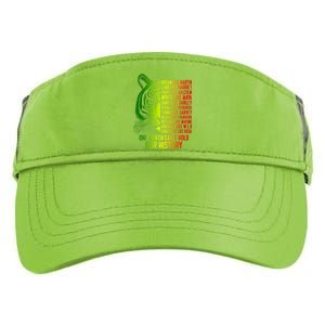 One Month Cant Hold Out History African American Pride Adult Drive Performance Visor