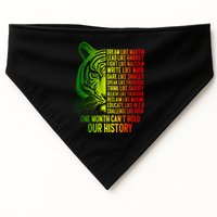 One Month Cant Hold Out History African American Pride USA-Made Doggie Bandana